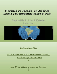 Exposé sur le trafic de Cocaine en Amérique Latine