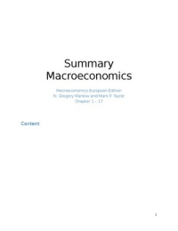 Macroeconomics, N. Gregory Mankiw and Mark P. Taylor,  Second European Edition 2014, Chapter 1 - 17