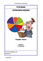 PYC 3704 Statistics in the Social Sciences Step-by-step instructions