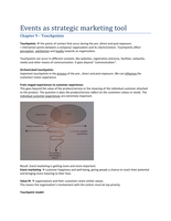 Events as a Strategic Marketing Tool - Chapter 9