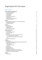 Midterm Organisation - Book Summary