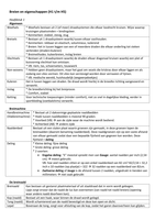 Breien & eigenschappen H1 t/m H5 samenvatting (leerjaar 1)