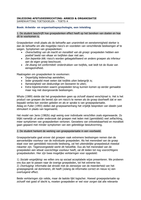 Inleiding afstudeerrichting Arbeid en Organisatie/PER4/TOETSB