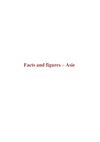 Facts and figures Asie