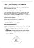 Samenvatting gedrag in organisaties hoofdstuk 6 basisbegrippen van motivatie