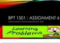 BPT 1501 slideshow assignment #6 