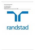 Paper O.A. Randstad Conccurentieanalyse (cijfer 8.8)
