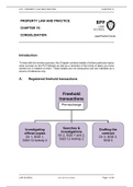 OFFICIAL BPP LPC PROPERTY LAW REVISION HANDOUT (ALL 10 SGSs)
