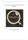 Eindopdracht Datajournalistiek: Terrorisme wereldwijd in beeld gebracht