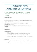 Histoire des Ameriques latines 
