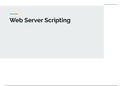 BTEC LEVEL 3 - Unit 27- Web Server Scripting A1 PT 1