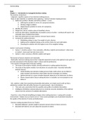 Summary study material UEC-31306 Consumer Decision Making
