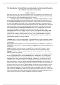 International Relations and Global Governance - all Literature and notes