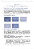 Ch 6 Audit Responsibilities and Objectives
