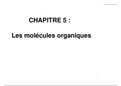 Chapitre 5 ; Molécules organique : redox + hybridation