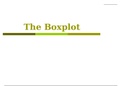 The Boxplot