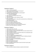 Summary Chapter 1-8 Social Psychology Part 1 + Practice Questions