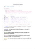 REL101 Complete Lesson Notes & Quizlet Link