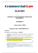 CLA1501 Assignment 02 Semester 02 2019 Answers