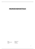 Propedeuse portfolio fase 1 (12 opdrachten incl.kernopgave)