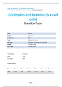 Aldehydes and ketones multiple Q 