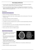 IB Psychology (2019 Syllabus) BLOA Brain Imaging and Behaviour