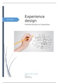 Portfolio year 1 experience design (grade 8,9)