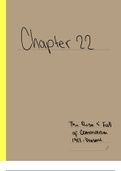 Chapter 22: The Rise and Fall of Communism (1917 to Present)