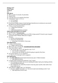 Biology 1107 Unit 3 Notes- DNA Replication, Transcription etc