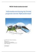NCOI onderzoeksvoorstel informatiemanagement innovatie & verandering