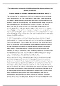 China Discussion Essay