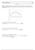 Physics 1 Quiz 1 Questions and Solutions