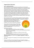 Summary Lectures Organisational Behaviour HCM