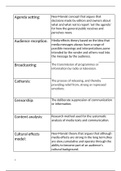 Unit 5 Media key terms(sociology)