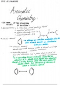 Chemistry AQA A-level - CH12 Aromatic chemistry - (year 2) A2 A4 NOTES