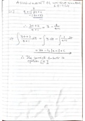 MAT1613_101 SEMESTER 1 ASSIGNMENT 3 OF 2020 UNIQUE NUMBER 631954 POSSIBLE SOLUTIONS