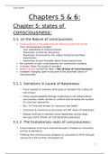 psychology 114 1st year notes on chapters 4&5