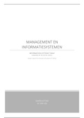 Management en Informatiesystemen: Samenvatting alle tentamenstof