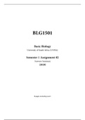 BLG1501 Assignment 2 Memo 2020