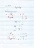 Trigonometry Bundle Notes --> AQA/WJEC/EDEXCEL AS