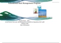 HLT 308V Week 5 Assignment (CLC): Educational Program On Risk Management Presentation