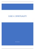 Case 4 Spirituality - Data Analysis Psychology