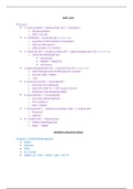 Biochem311 Pathways Notes 