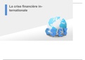 La crise financière internationale (Présentation)
