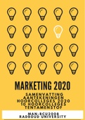 Marketing trial exam 2020 - Practice exam 2020 - With answers and explanations