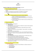 KRM 310 Part B Exam notes Study unit 5 - 9