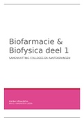 Biofarmacie & Biofysica deel 1