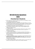 NR 293 HESI Evolve Questions 2020 graded 100%