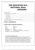 EDPHOD8 ASSIGNMENT 1 SEMESTER 2 2020
