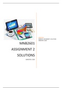 MNB2601 ASSIGNMENT 1&2 SOLUTIONS SEMESTER 2 2020